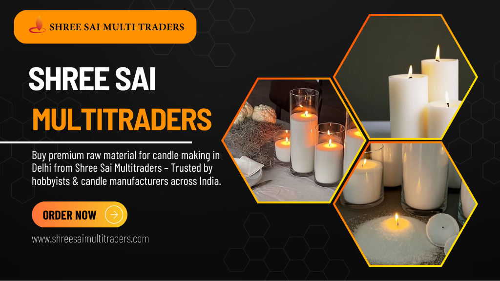 Candle Making Raw Materials in Delhi