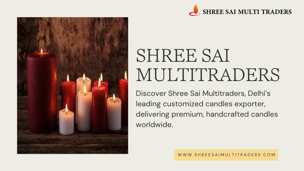 Customized Candles Exporter in Delhi