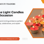 Light Candles for Decoration