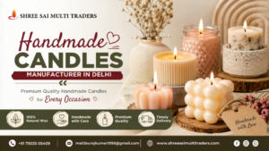 Handmade candles Manufacturer in Delhi