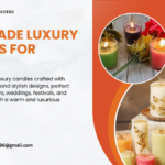 Handmade luxury candles for gifting